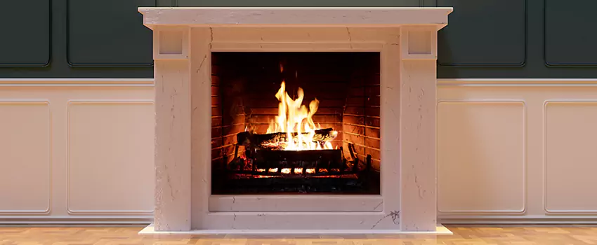 Decorative Electric Fireplace Installation in Northbrook, Illinois