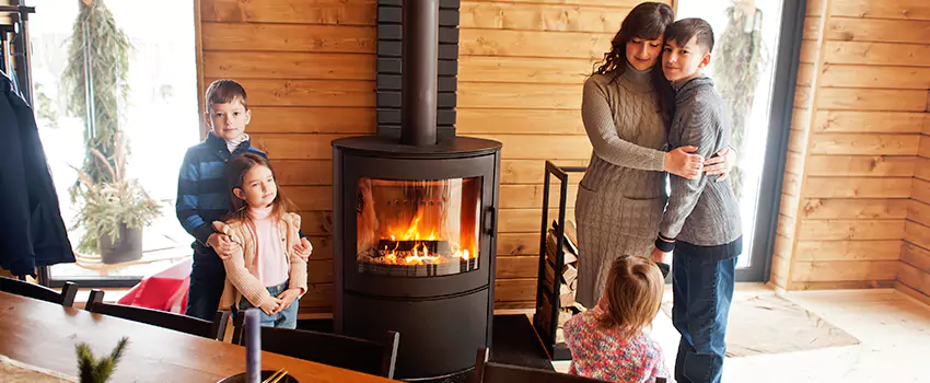 Morso Cast Iron Fireplace Insert Installation in Northbrook, Illinois