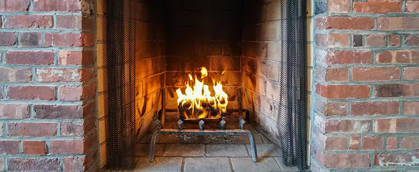 Repairing Damaged Fireplace Tiles in Northbrook, Illinois