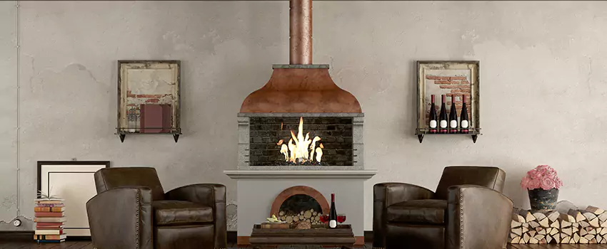 Thelin Hearth Products Providence Pellet Insert Fireplace Installation in Northbrook, IL