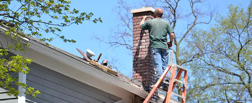 Vinyl and PVC Chimney Flashing Installation in Northbrook, IL